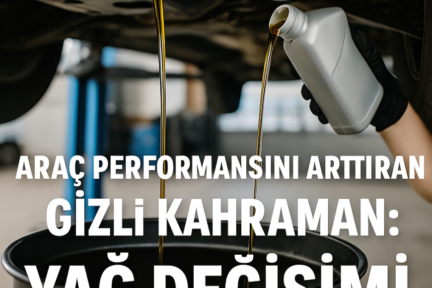 Araç Performansını Arttıran Gizli Kahraman Yağ Değişimi